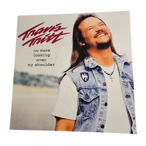 Travis Tritt No More Looking Over My Shoulder 1998 Promo Album Flat Poster 12x12